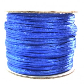 Fio de Seda 2mm - Azul  50 mts (co41)